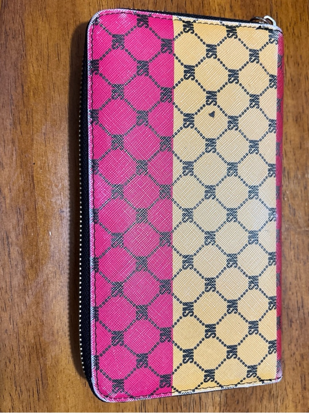 Steve Madden Patterned Zip Wallet - Picture 2 of 14